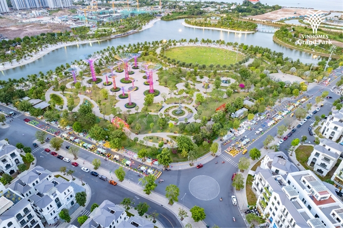 Mỗi mét vuông tại Vinhomes Grand Park khẳng định một giá trị sống bền vững