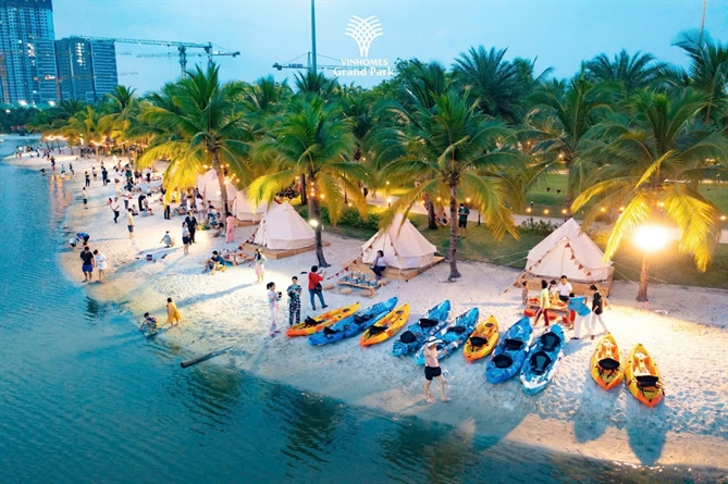 Một cộng đồng năng động và giàu sức sống đã hình thành tại Vinhomes Grand Park