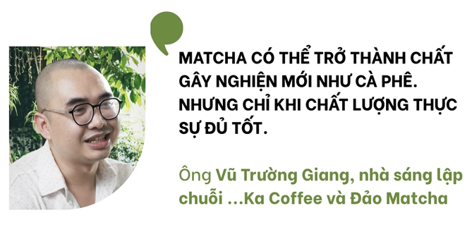 Matcha Viet: Mot mau xanh, hai tang gia tri