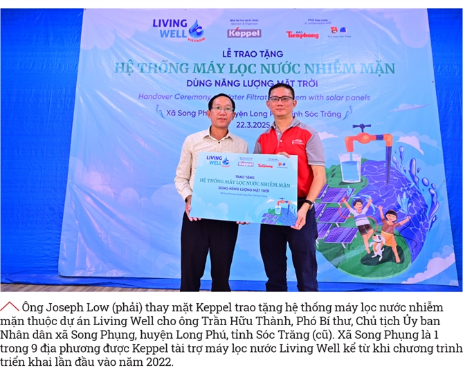 Keppel khong ngung dau tu vao mot tuong lai ben vung tai Viet Nam