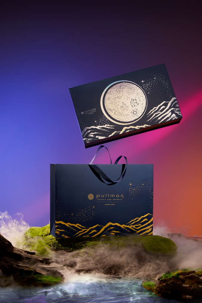 Hộp quà ý nghĩa dành tặng người thân trong mùa Trung Thu 2025. Ảnh: Pullman Saigon Centre