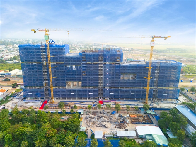 Ngày 3/8, Block Galaxy tại FIATO AIRPORT CITY đã chính thức cất nóc, khẳng định tiến độ vượt trội