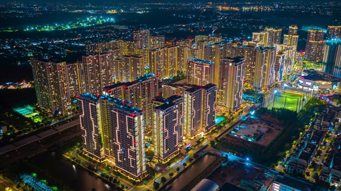 Masteri Centre Point và Lumière Boulevard tọa lạc ngay “trái tim” đại đô thị Grand Park – thừa hưởng trọn vẹn mọi lợi thế về hạ tầng và tiện ích
