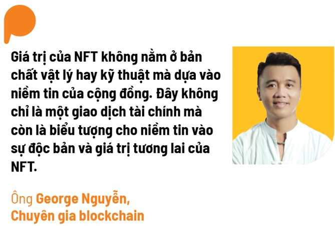 Dua nghe thuat vao the gioi NFT