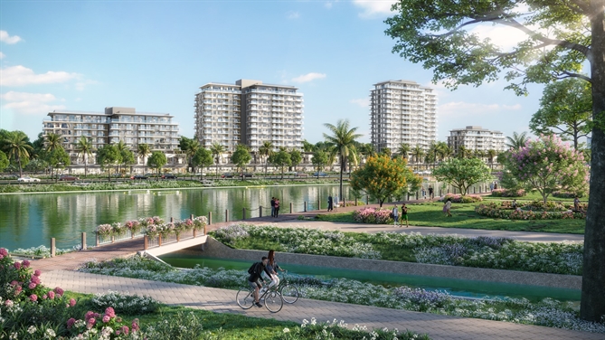 Solaria Rise tọa lạc tại “trái tim” đại đô thị Waterpoint