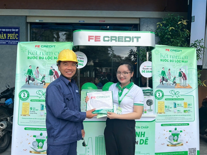 By listening and understanding customers, FE CREDIT offers financial solutions designed for every unique need. Courtesy of FE CREDIT