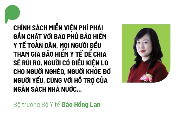 Miễn viện phí không nhìn từ con số