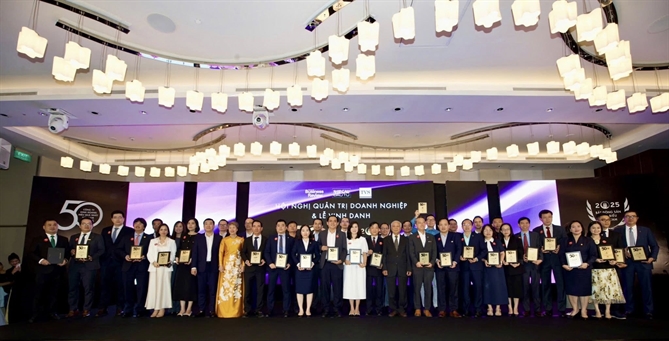 TOP50 Công ty Kinh doanh Hiệu quả Việt Nam 2025.