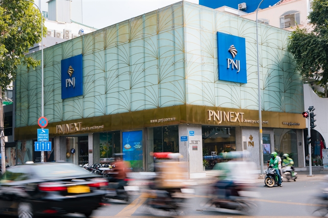 PNJ đang từng bước chuyển mình mạnh mẽ, vươn tầm quốc tế. Ảnh: Tuấn Vũ