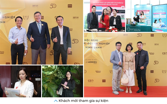 Le Vinh danh TOP 50 & TOP10 nam 2025