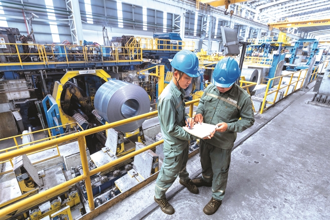 Giai đoạn 2017-2023 là giai đoạn Hòa Phát có xếp hạng cao nhất trong TOP50.