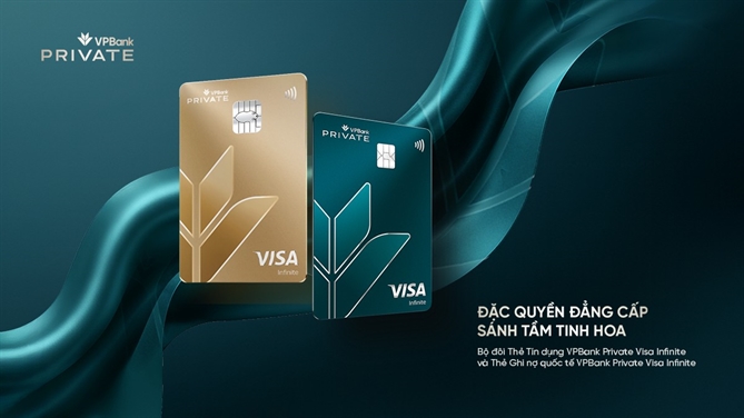 Bộ đôi thẻ VPBank Private Visa Infinite – Tuyên ngôn phong cách sống thượng lưu
