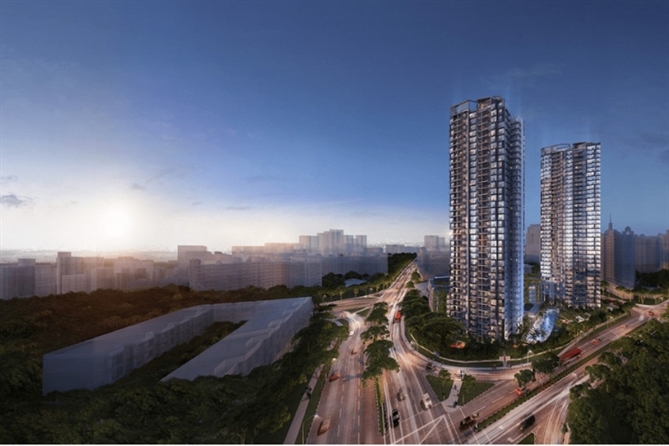 Dự án Gem Residences của Gamuda Land ở Singapore