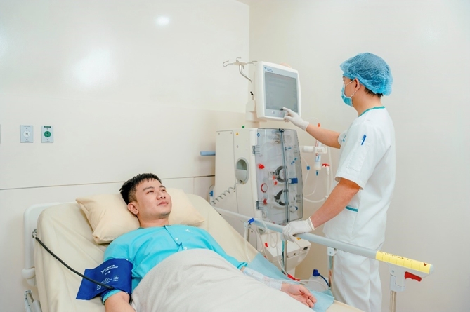 Bệnh viện Hoàn Mỹ Sài Gòn được trang bị hệ thống lọc máu hiện đại, đáp ứng đầy đủ các tiêu chuẩn quốc tế ISO 23500:2019 và AAMI.