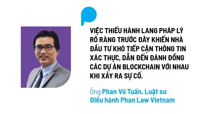 Thủy triều blockchain rút