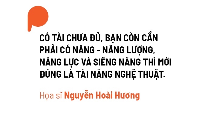 Hoa si Nguyen Hoai Huong: Chu Tai di voi chu Nang