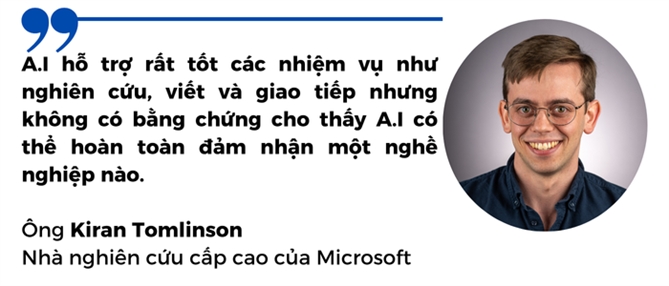 40 công việc có nguy cơ bị A.I thay thế