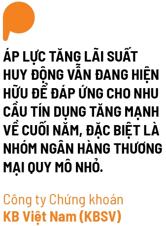 Áp lực tăng lãi suất huy động vẫn đang hiện hữu