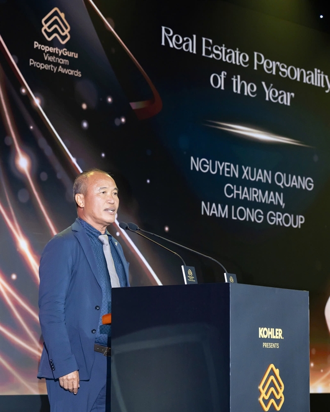 Chủ Tịch Nam Long nhận giải