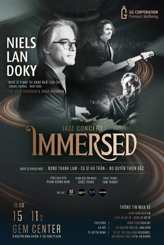 IMMERSED: Dem nhac Jazz World – Class, hanh trinh dam chim trong tinh hoa van hoa va am thanh