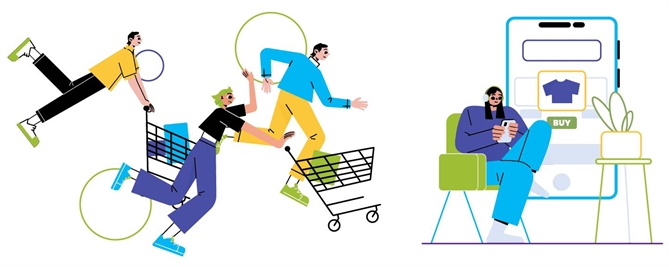 Ví điện tử mở mặt trận mới