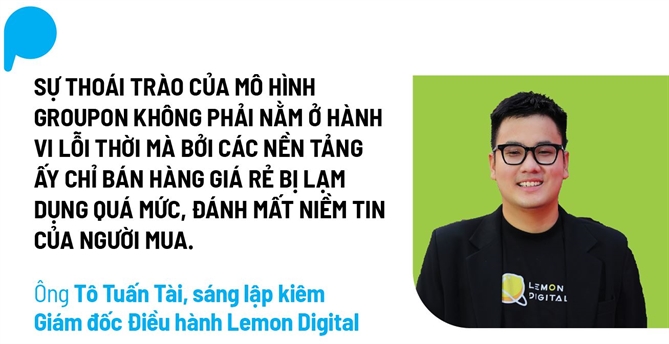 Live commerce & bai hoc Groupon