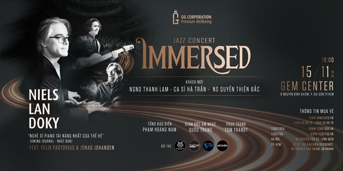 Du an Living Heritage: Trien lam va Dem nhac Jazz Concert - IMMERSED
