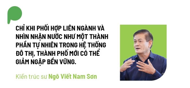 Cơn mưa đo năng lực đô thị