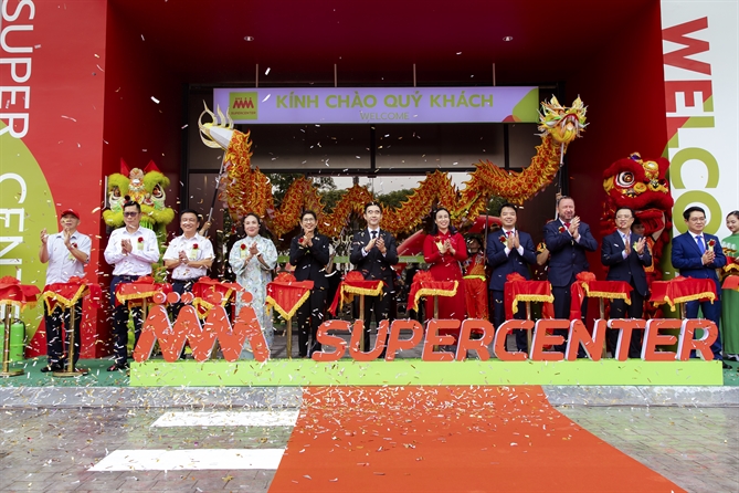 MM Mega Market Viet Nam khai truong Trung tam Thuong mai MM Supercenter Da Nang
