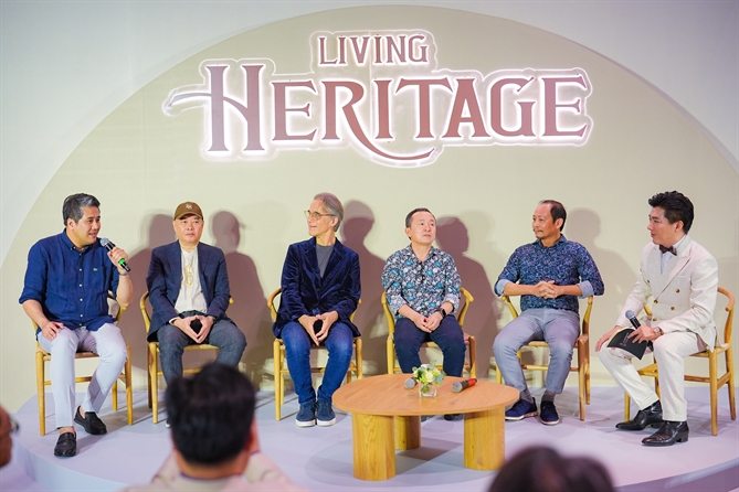 Một số nhân vật trong ấn phẩm Vũ trụ của TÂM (The Universal Within), thuộc mùa đầu tiên của Dự án Living Heritage.