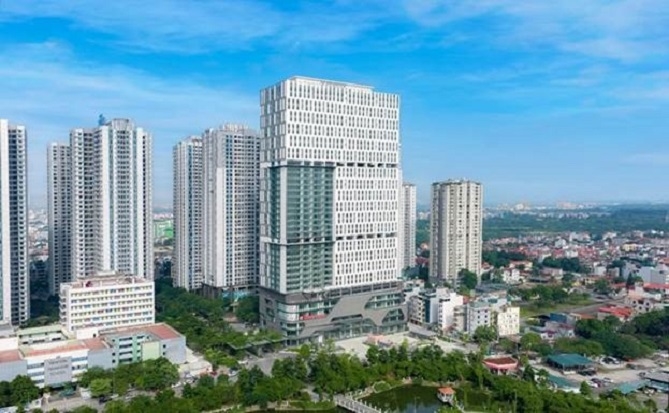 ROX Tower Goldmark City nằm trên trục giao thương sôi động tại khu vực phía Tây Hà Nội 