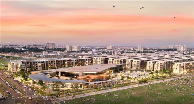 Khu đô thị The Global City nổi bật giữa hạ tầng trọng điểm khu Đông, một “biểu tượng trung tâm, chuẩn sống toàn cầu”. 