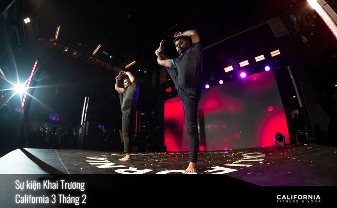 California Fitness & Yoga khai truong CLB Ba Thang Hai