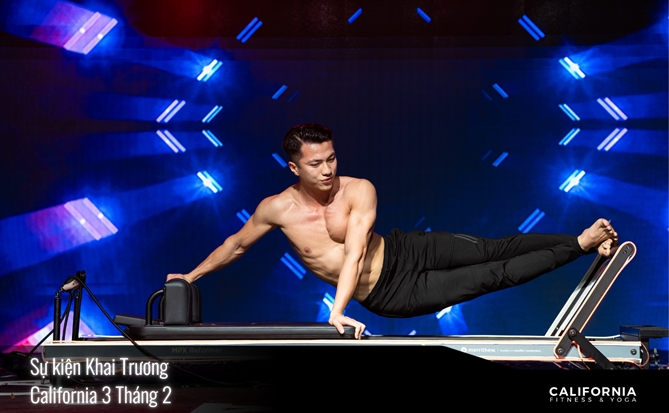 California Fitness & Yoga khai trương CLB Ba Tháng Hai