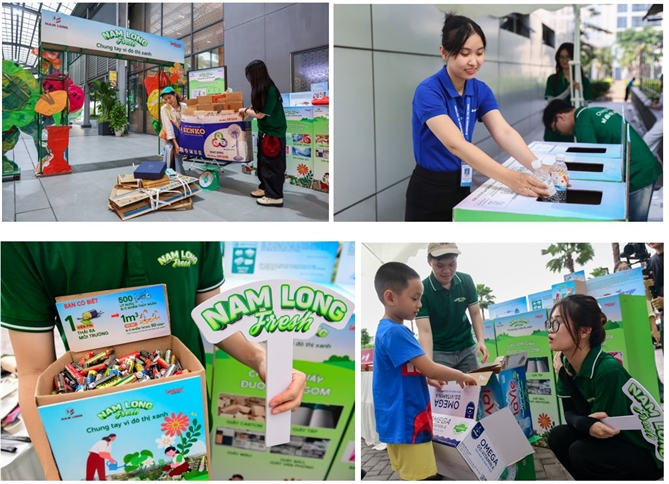 Nam Long Fresh 2025 lan tỏa thông điệp sống xanh trong đời sống đô thị