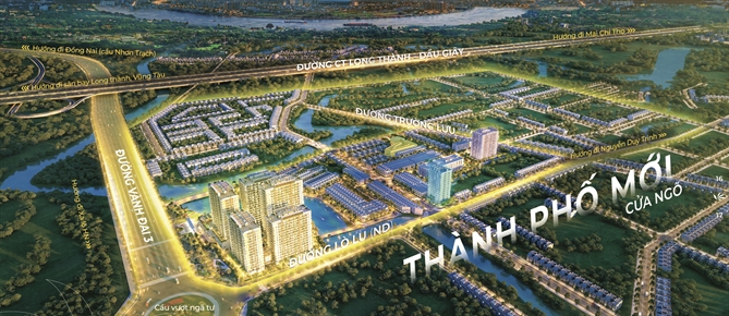 MT Eastmark City hưởng lợi trực tiếp và rõ rệt từ mạng lưới hạ tầng hoàn thiện từng ngày.