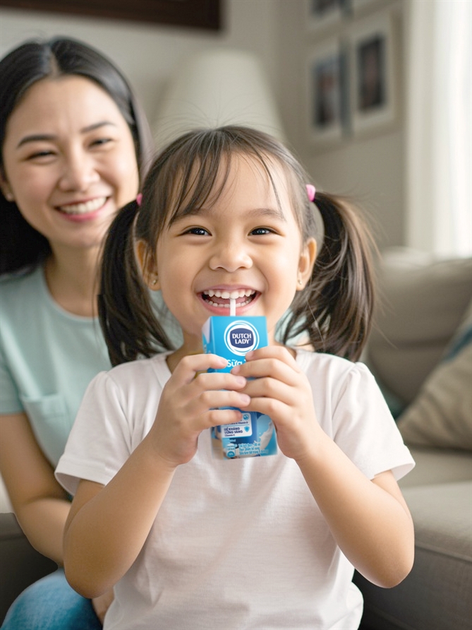 Dutch Lady cải tiến dinh dưỡng theo nhu cầu trẻ Việt, đồng hành cùng mục tiêu phát triển bền vững để nuôi dưỡng thế hệ tương lai.