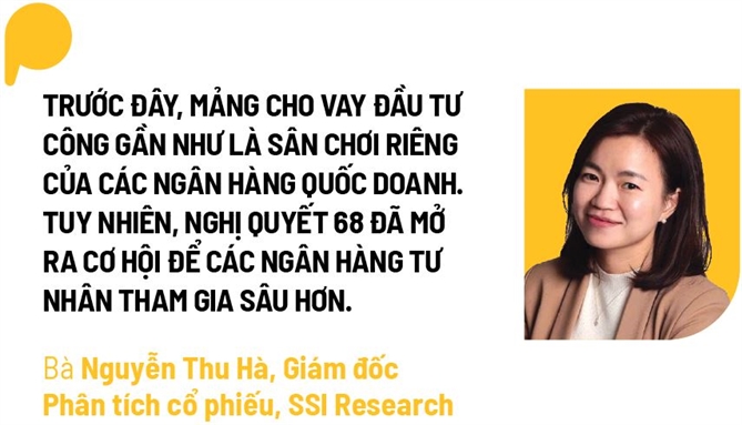 Tư nhân vượt lên, Big 4 tăng tốc