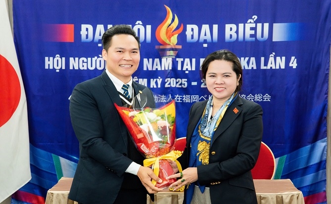 Đại hội Đại biểu Hội Người Việt Nam tại Fukuoka lần thứ IV, nhiệm kỳ 2025–2027 Ông Hoàng Xuân Dũng giữ chức Chủ tịch Hội Người Việt Nam tại Fukuoka khóa IV, nhiệm kỳ 2025–2027