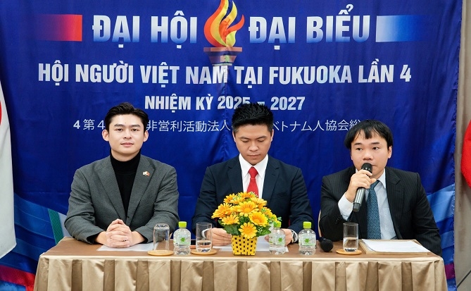 Đại hội Đại biểu Hội Người Việt Nam tại Fukuoka lần thứ IV, nhiệm kỳ 2025–2027 Đoàn Chủ tịch