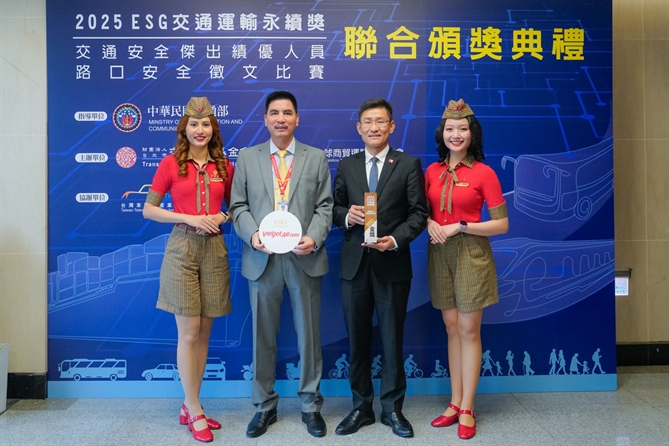 Vietjet là doanh nghiệp nước ngoài duy nhất được vinh danh tại sự kiện