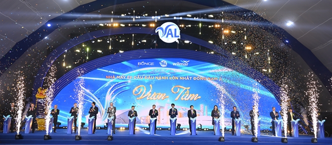 Lễ khánh thành dây chuyền ép dầu đậu nành số 2 đưa VAL trở thành Tổ hợp ép dầu đậu nành lớn hàng đầu Đông Nam Á. 