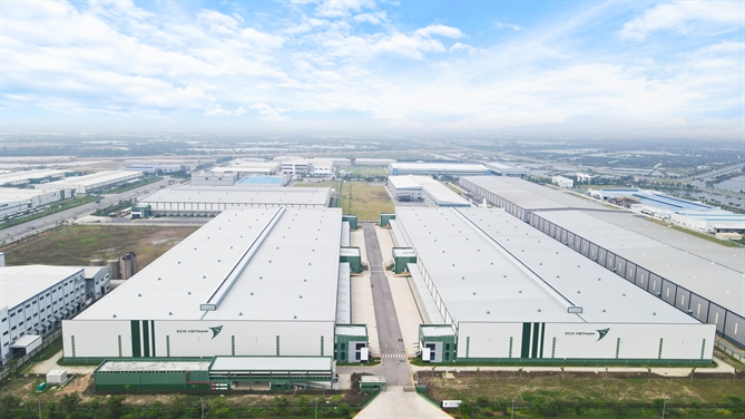 KCN DEEP C – Hải Phòng (giải đoạn 2) là một trong những dự án tiêu biểu của KCN Việt Nam trong năm qua với việc đạt chứng nhận LEED Vàng.