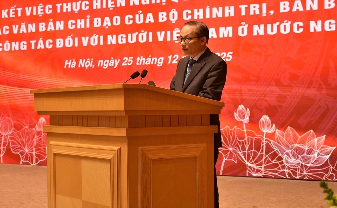 Bộ trưởng Bộ Ngoại giao Lê Hoài Trung phát biểu tại Hội nghị