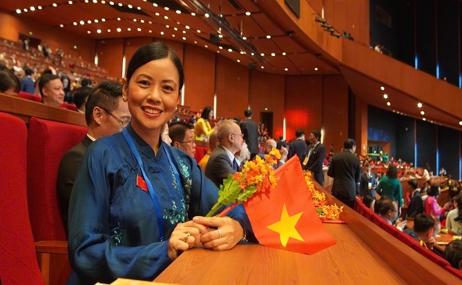 Bà Nguyễn Thị Liên - Chủ nhiệm Câu lạc bộ Tiếng Việt, Phó Chủ tịch Hội Phụ nữ Việt Nam tại Malaysia