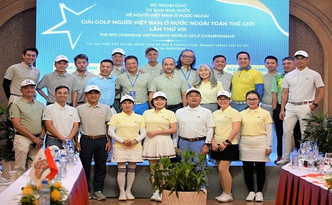 Sự kiện thể thao quy tụ gần 100 gôn thủ kiều bào đến từ 12 quốc gia