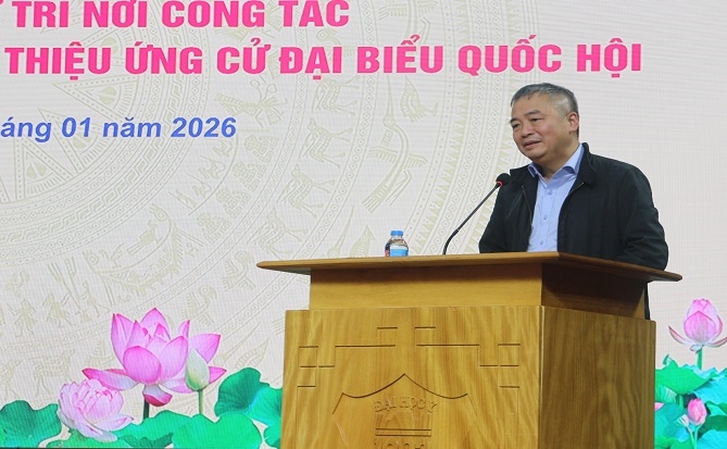 PGS.TS.BS Nguyễn Lân Hiếu phát biểu tại hội nghị