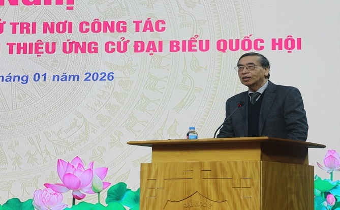 Đại sứ Nguyễn Phú Bình phát biểu tại hội nghị