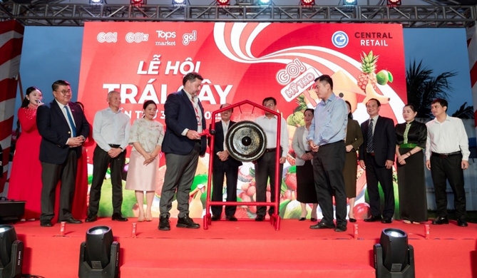 Vào ngày 29/5, Central Retail Việt Nam tổ chức sự kiện khai mạc Lễ hội Trái cây lần thứ 3 tại GO! Mỹ Tho