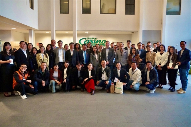 Gần 40 doanh nghiệp Việt Nam gặp gỡ trực tiếp đội ngũ thu mua của Tập đoàn Casino (Pháp)